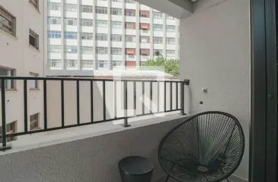 Cobertura para aluguel - santa cecília, 1 quarto,  25 m² - são paulo