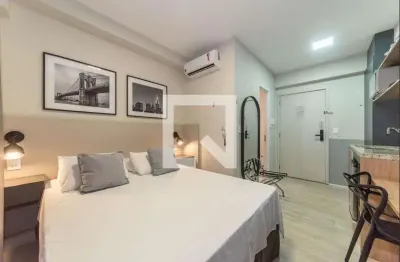 Kitnet / stúdio para aluguel - brooklin, 1 quarto,  23 m² - são paulo
