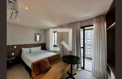 Kitnet / stúdio para aluguel - brooklin, 1 quarto,  26 m² - são paulo