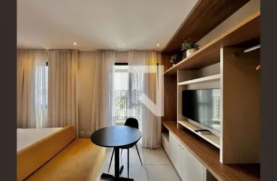 Kitnet / stúdio para aluguel - brooklin, 1 quarto,  26 m² - são paulo