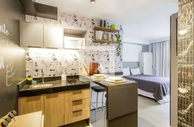 Kitnet / stúdio para aluguel - moema, 1 quarto,  28 m² - são paulo