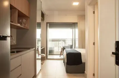 Kitnet / stúdio para aluguel - moema, 1 quarto,  27 m² - são paulo