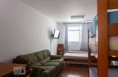 Kitnet / stúdio para aluguel - aviação, 1 quarto,  25 m² - praia grande