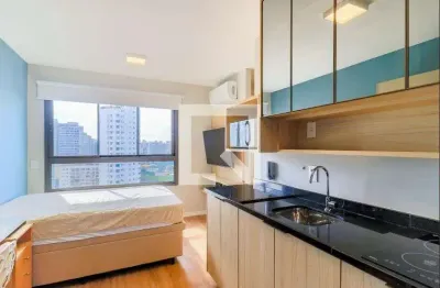 Kitnet / stúdio para aluguel - campo belo, 1 quarto,  19 m² - são paulo