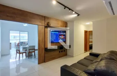 Apartamento para aluguel - vila tupi, 2 quartos,  120 m² - praia grande