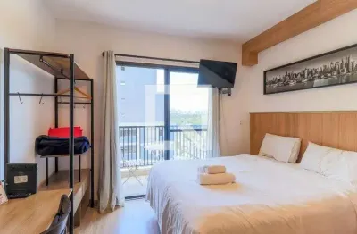 Kitnet / stúdio para aluguel - brooklin, 1 quarto,  22 m² - são paulo