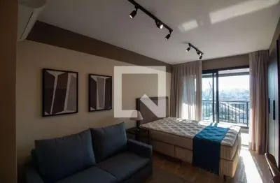 Kitnet / stúdio para aluguel - brooklin, 1 quarto,  33 m² - são paulo