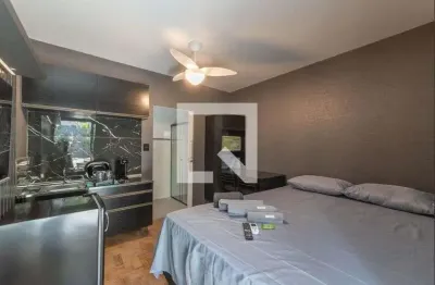 Kitnet / stúdio para aluguel - brooklin, 1 quarto,  70 m² - são paulo