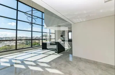 Cobertura para aluguel - castelo, 4 quartos,  293 m² - belo horizonte