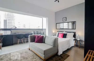 Kitnet / stúdio para aluguel - pinheiros, 1 quarto,  33 m² - são paulo