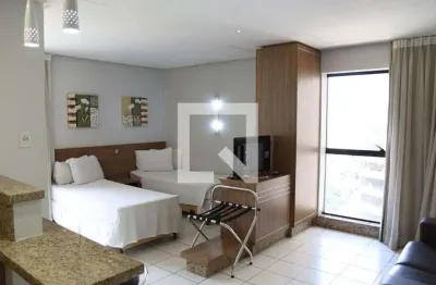 Kitnet / stúdio para aluguel - setor oeste, 1 quarto,  27 m² - goiânia