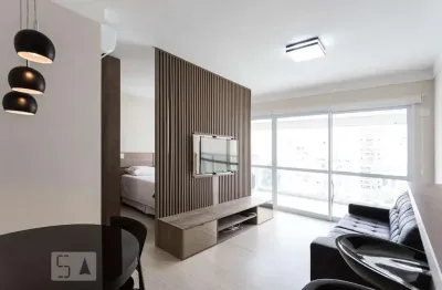 Kitnet / stúdio para aluguel - brooklin, 1 quarto,  50 m² - são paulo