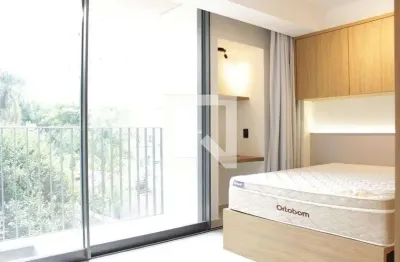 Kitnet / stúdio para aluguel - vila madalena, 1 quarto,  27 m² - são paulo