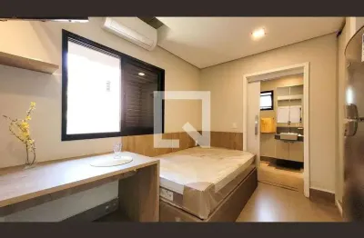 Kitnet / stúdio para aluguel - cidade universitária, 1 quarto,  17 m² - campinas