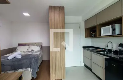 Kitnet / stúdio para aluguel - novo mundo, 1 quarto,  24 m² - curitiba