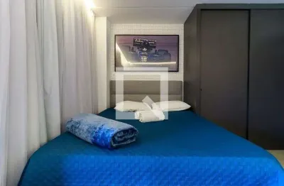 Apartamento para aluguel - brooklin, 1 quarto,  45 m² - são paulo