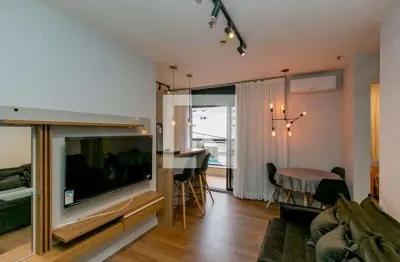 Apartamento para aluguel - campo belo, 2 quartos,  65 m² - são paulo