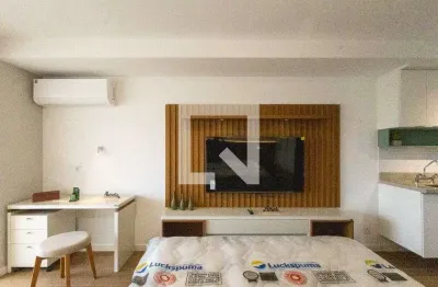 Kitnet / stúdio para aluguel - brooklin, 1 quarto,  33 m² - são paulo