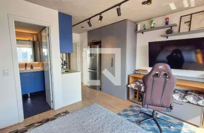 Kitnet / stúdio para aluguel - liberdade, 1 quarto,  27 m² - são paulo