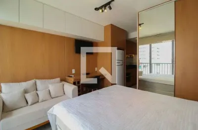 Kitnet / stúdio para aluguel - moema, 1 quarto,  24 m² - são paulo