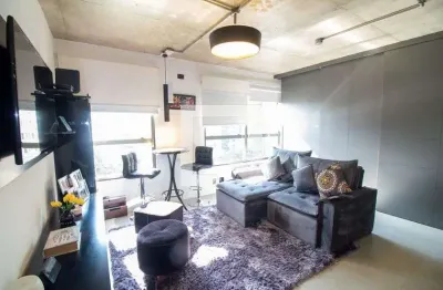 Apartamento para aluguel - brooklin, 1 quarto,  75 m² - são paulo