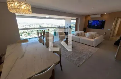 Apartamento para aluguel - lot. alphaville campinas, 3 quartos,  140 m² - campinas