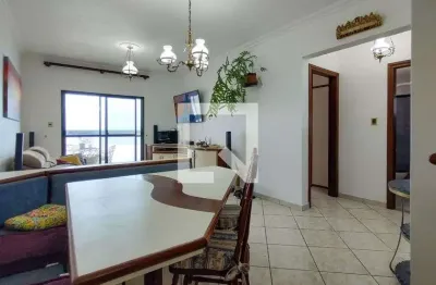 Apartamento para aluguel - vilamar, 3 quartos,  125 m² - praia grande