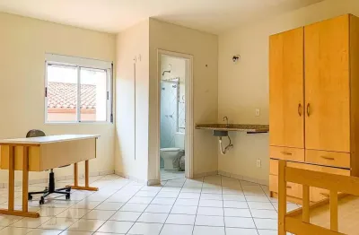 Kitnet / stúdio para aluguel - cidade universitária, 1 quarto,  25 m² - campinas