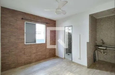 Kitnet / stúdio para aluguel - cidade ocian, 1 quarto,  23 m² - praia grande