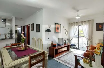 Apartamento para aluguel - vila caiçara, 2 quartos,  90 m² - praia grande