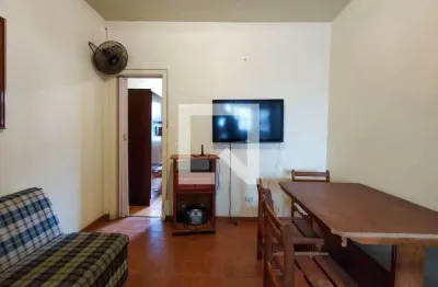 Apartamento para aluguel - guilhermina, 1 quarto,  34 m² - praia grande