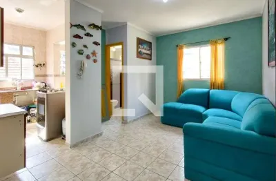 Apartamento para aluguel - vila tupi, 2 quartos,  59 m² - praia grande