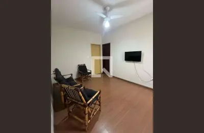 Cobertura para aluguel - vila tupi, 2 quartos,  81 m² - praia grande