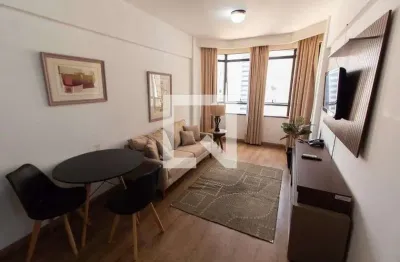 Apartamento para aluguel - centro, 1 quarto,  50 m² - campinas