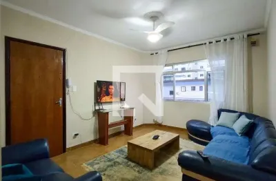 Apartamento para aluguel - canto do forte, 2 quartos,  79 m² - praia grande