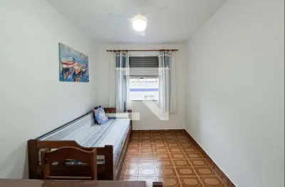 Apartamento para aluguel - canto do forte, 1 quarto,  40 m² - praia grande