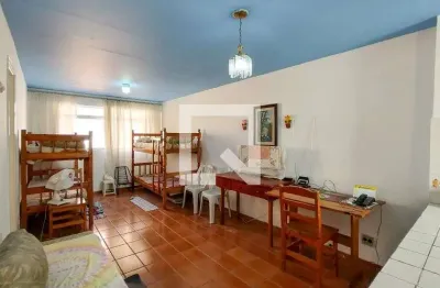 Kitnet / stúdio para aluguel - aviação, 1 quarto,  48 m² - praia grande