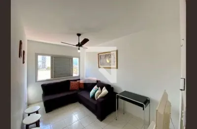Apartamento para aluguel - nova mirim, 1 quarto,  52 m² - praia grande
