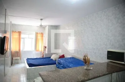 Kitnet / stúdio para aluguel - aviação, 1 quarto,  29 m² - praia grande