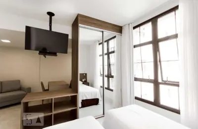 Kitnet / stúdio para aluguel - centro, 1 quarto,  36 m² - são paulo
