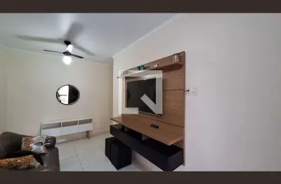 Apartamento para aluguel - aviação, 1 quarto,  50 m² - praia grande