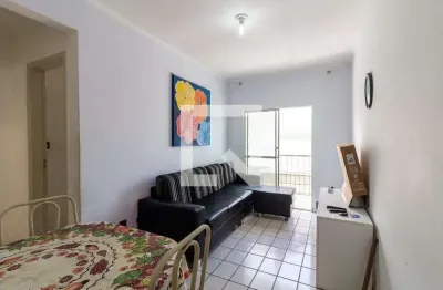 Apartamento para aluguel - vilamar, 1 quarto,  80 m² - praia grande