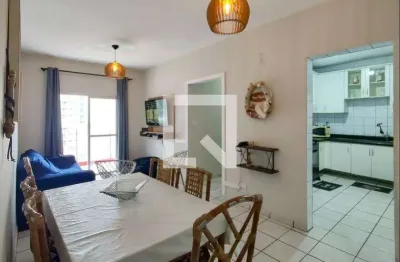 Apartamento para aluguel - nova mirim, 2 quartos,  90 m² - praia grande