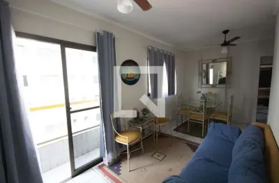 Apartamento para aluguel - vila tupi, 2 quartos,  85 m² - praia grande