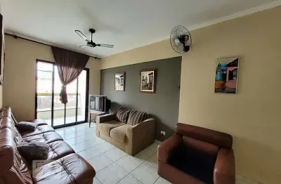 Apartamento para aluguel - aviação, 1 quarto,  54 m² - praia grande