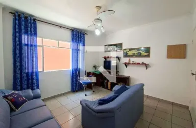 Apartamento para aluguel - vila assunção, 1 quarto,  64 m² - praia grande