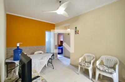Apartamento para aluguel - boqueirão, 2 quartos,  54 m² - praia grande