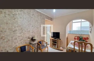 Apartamento para aluguel - canto do forte, 2 quartos,  56 m² - praia grande