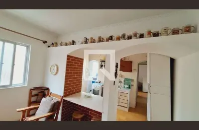 Apartamento para aluguel - vila caiçara, 1 quarto,  59 m² - praia grande