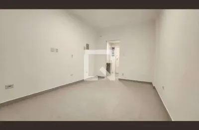 Kitnet / stúdio para aluguel - josé menino, 1 quarto,  28 m² - santos